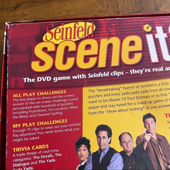 Seinfeld Scene It? Family DVD Board Game Night Mattel TV Show Jerry Fun - Picture 14 of 15